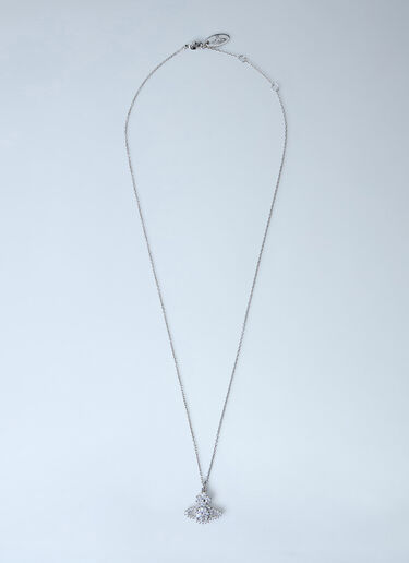 Vivienne Westwood Valentina Orb Pendant Necklace Silver vvw0263068