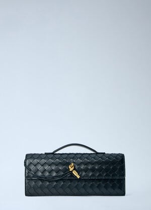 Bottega Veneta Long Andiamo Clutch Black bov0256001