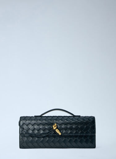Bottega Veneta Long Andiamo Clutch Black bov0256001