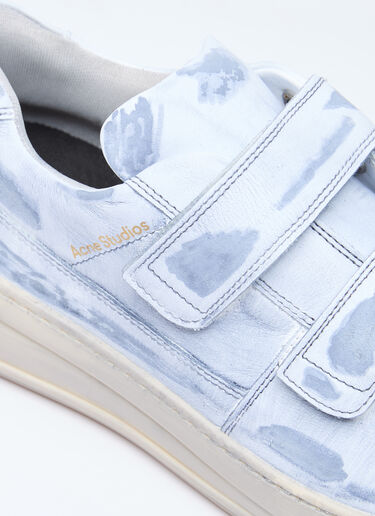Acne Studios Velcro Strap Sneakers Blue acn0155036