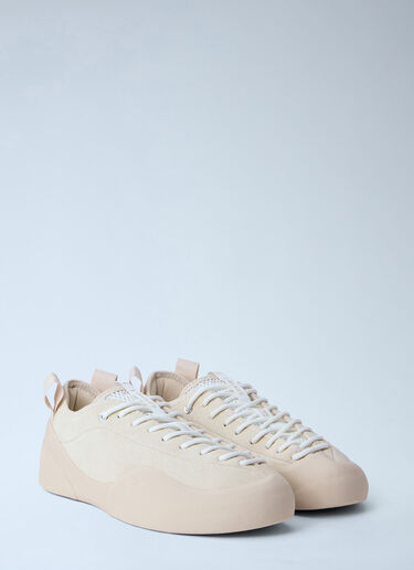 Village PM Suede Panel Sneakers Cream vpm0164001
