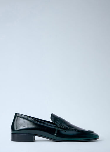 Dries Van Noten 抛光皮革乐福鞋 绿色 dvn0263025