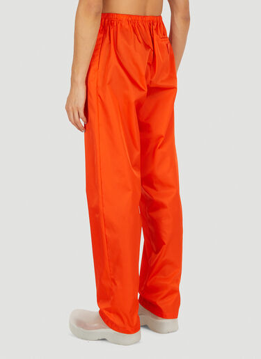 Prada Re-Nylon 파자마 트랙 팬츠 오렌지 pra0150006