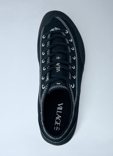 Village PM Canvas Low-Top Sneakers Black vpm0164006