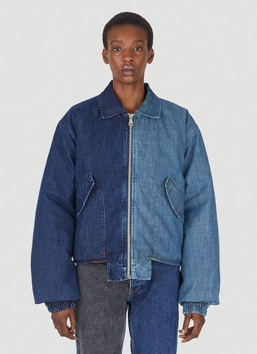 (Di)vision x Won Hundred Split Bomber Blue dwh0348002