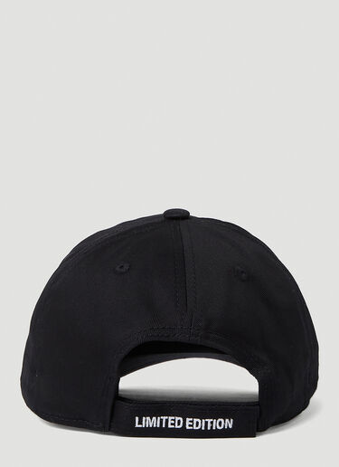 VETEMENTS アイコニックロゴ ベースボールキャップ ブラック vet0251018