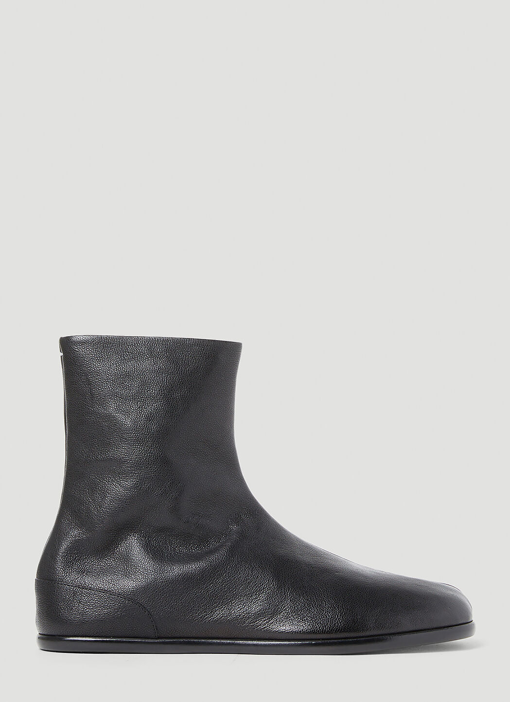 Maison Margiela Tabi Ankle Flat Boots Beige mla0155021