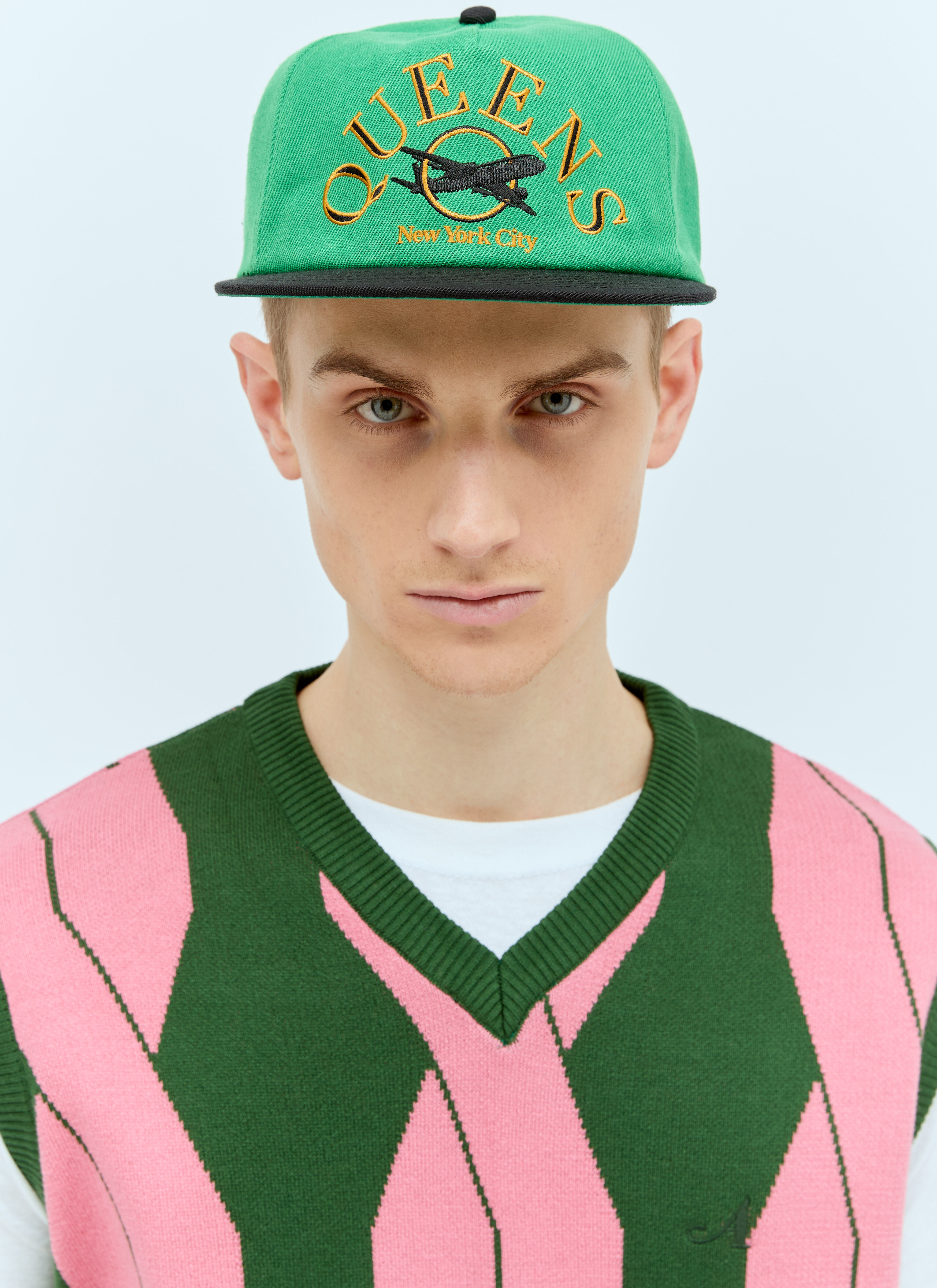 Awake NY 5 Boro Snapback Cap Green awk0154006