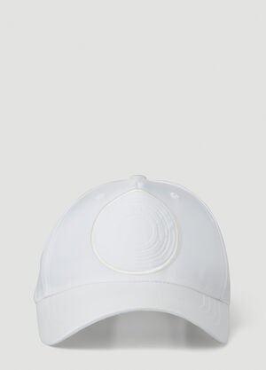 KANGHYUK  Stitched Logo Cap White kan0148007
