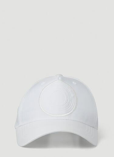 KANGHYUK  Stitched Logo Cap White kan0148007