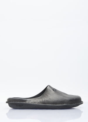 Comme des Garçons Homme x VIBAe レザースリッポン・シューズ ブラック chv0156001