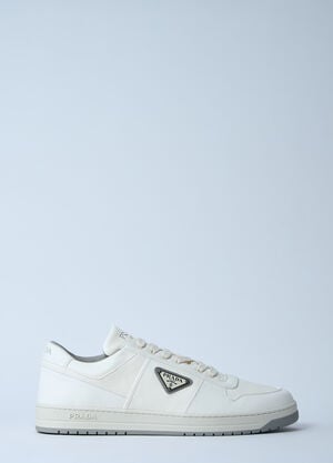 Prada Leather Low-Top Sneakers White pra0160015