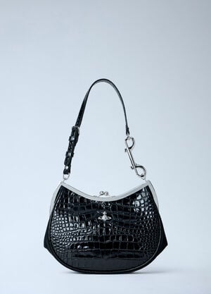 Vivienne Westwood Charm Frame Shoulder Bag Black vvw0263026