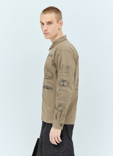 Space Available Inner Space Plant Jacket Khaki spa0356010