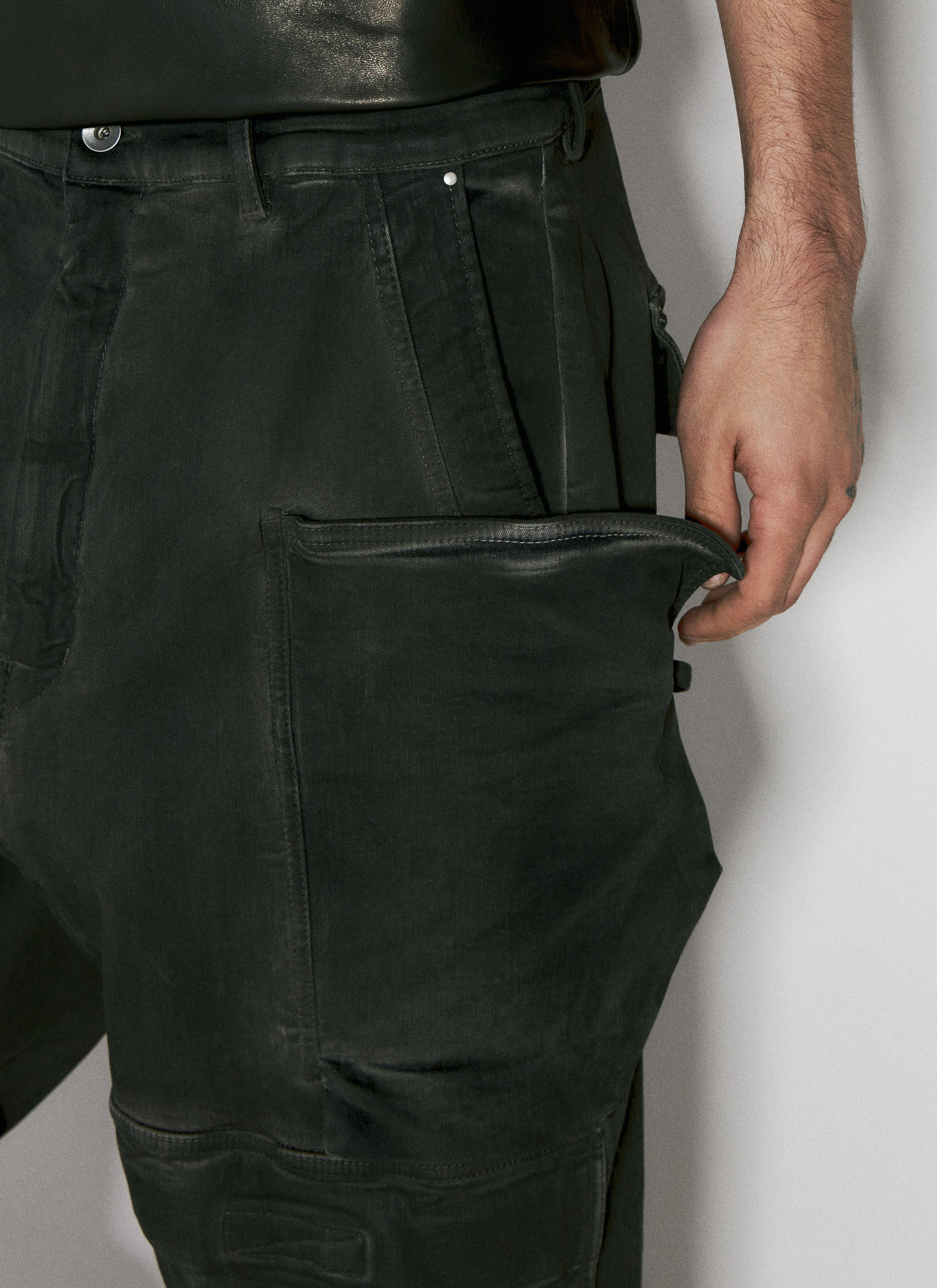 RICK OWENS(リックオウエンス) 24SS｢STEFAN CARGO｣ステファンカーゴパンツRR01D3321-SDK RR01D3321- SDK ダークダスト サイズ 28｜【公式】カインドオルオンライン ブランド古着・中古通販【kindal】