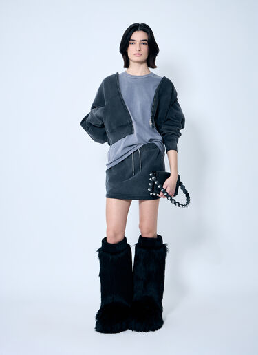 Alexander Wang Essential Puff Logo Sweatshirt Grey awg0259018
