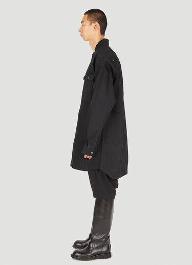 Rick Owens 오버사이즈 데님 재킷 블랙 ric0150002