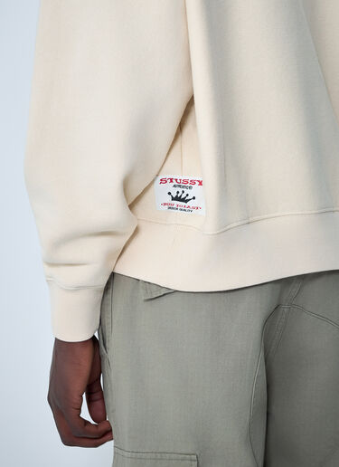 Logo Motif Hooded Sweatshirt Stüssy Logo Motif Hooded Sweatshirt White sts0162012