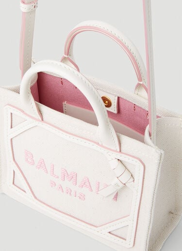 Balmain B-Army Mini Shoulder Bag Cream bln0252040
