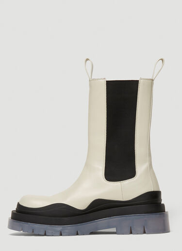 Bottega Veneta BV Tire Boots White bov0241030