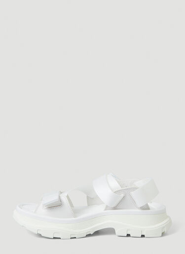 Alexander McQueen Tread-Sole Sandals  White amq0245111