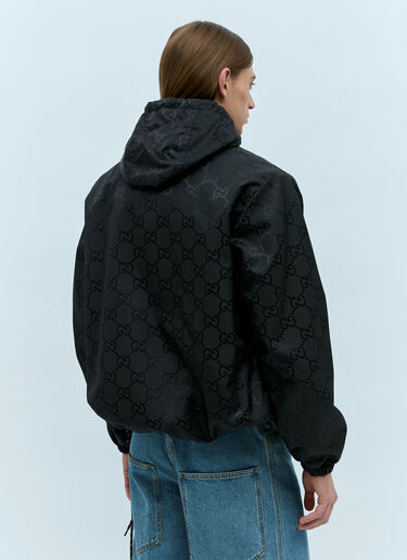 GG Hooded Jacket Gucci GG Hooded Jacket Black guc0155033