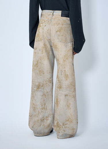 Acne Studios 2021F Faded Five-Pocket Jeans Beige acn0263009