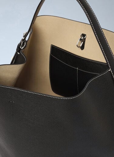 TOTEME 벨트 디테일 토트 백 블랙 tot0257042