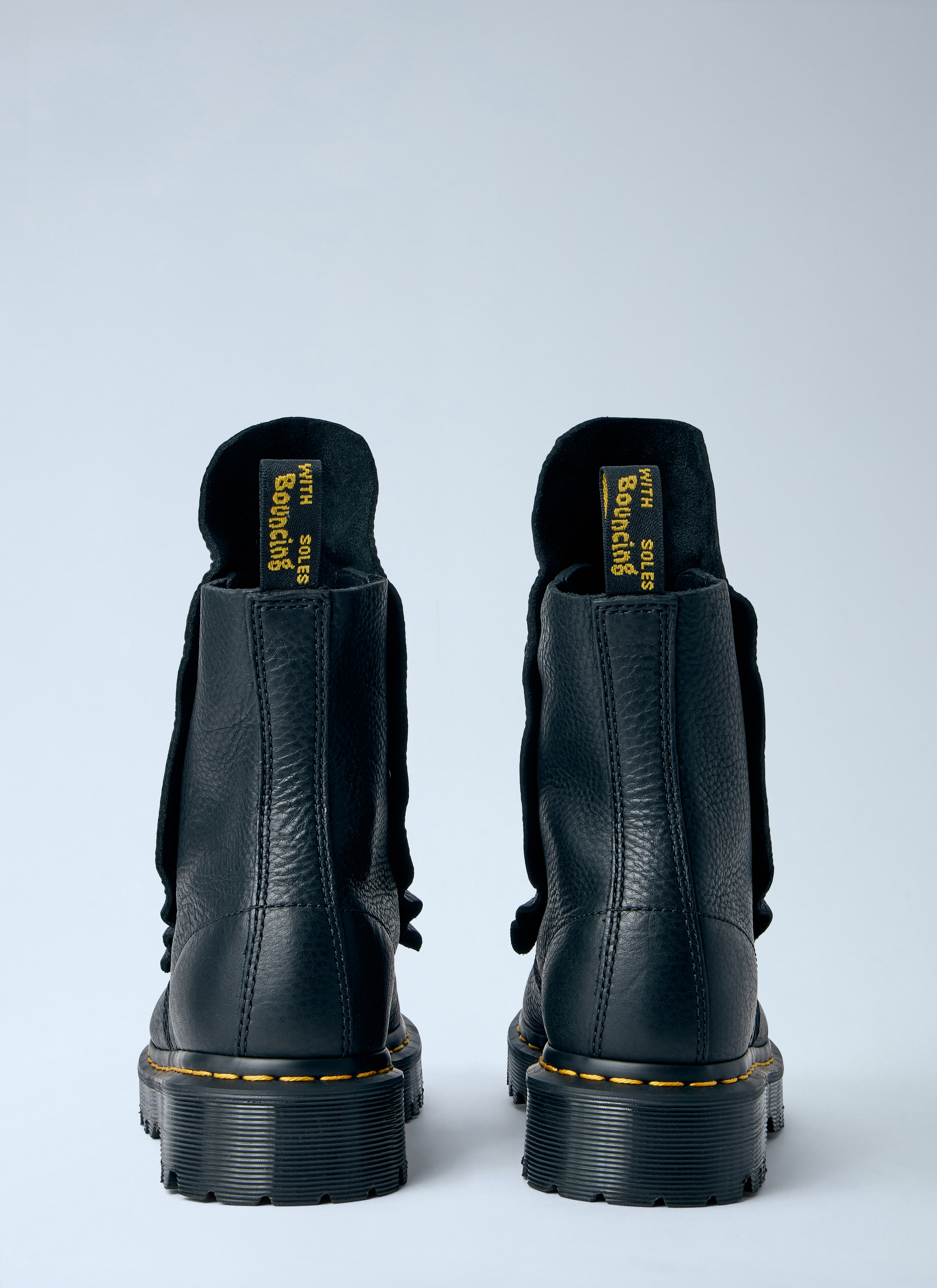 LIMI Feu Women's' x Dr. Martens DOT Button Boots in Black | LN-CC®