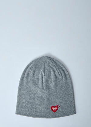 Human Made Logo Motif Beanie Hat Beige hmd0159001