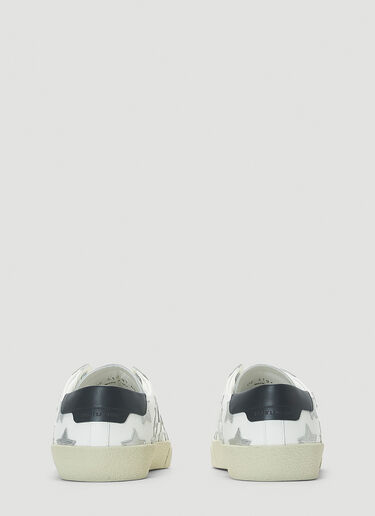 Saint Laurent Court Classic SL/06 Star Sneakers White sla0243030