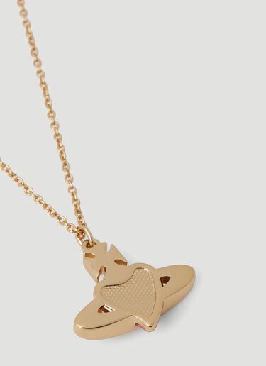 Vivienne Westwood New Diamante Heart Necklace Red vvw0254057