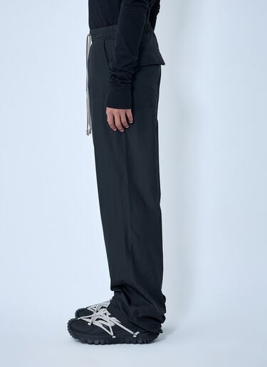 Moncler x Rick Owens Elasticated Drawstring Pants Black mcs0363015