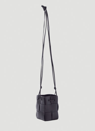 Bottega Veneta Mini Cassette Bucket Bag Black bov0251046