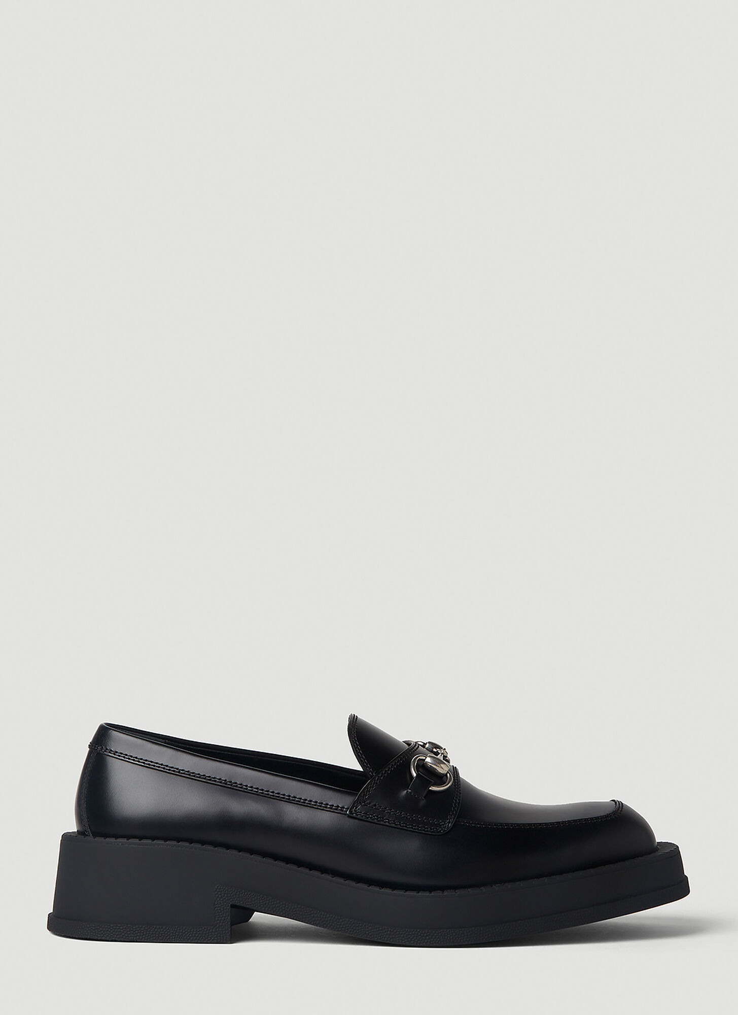 Gucci Horsebit Loafers Male Black
