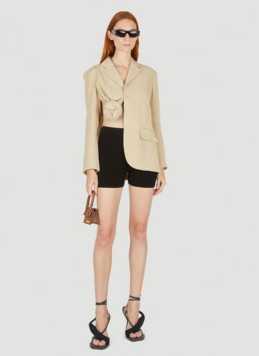 Jacquemus La Veste Baccala Blazer Beige jac0250165