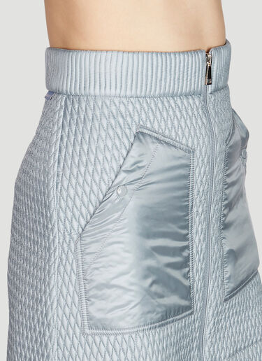 Moncler 衬垫半裙 浅蓝色 mon0249016
