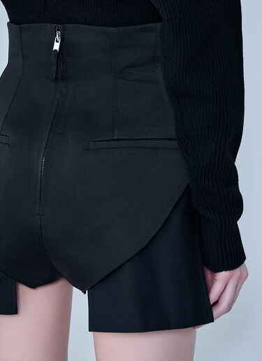 Rick Owens Dirt Cutoffs Shorts Black ric0263026