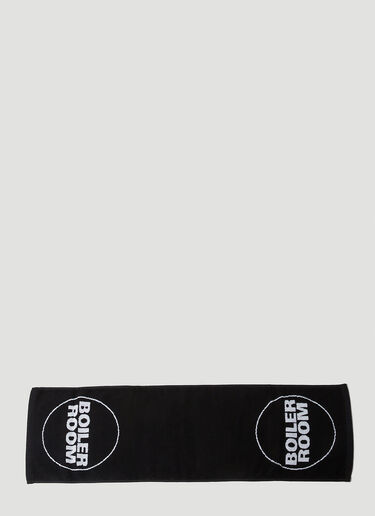 Boiler Room 徽标汗巾 黑 bor0348002