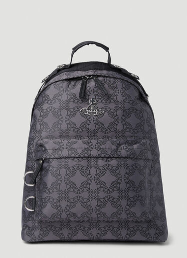 Vivienne Westwood Edward 星环刺绣背包 灰色 vvw0152089