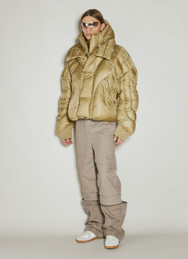 Entire Studios XM Puffer Down Jacket Gold ent0153004