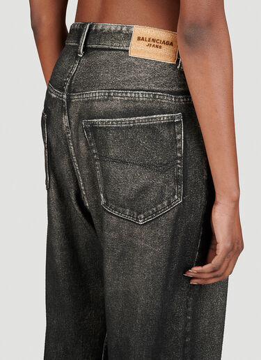 Balenciaga Trompe L'Oeil Pants Black bal0353004