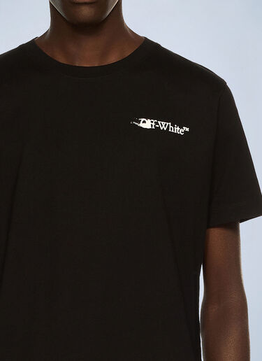Ink Arrow Slim Logo T-Shirt Off-White Ink Arrow Slim Logo T-Shirt Black ofw0162002