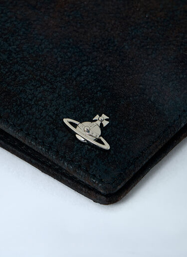 Bi-Fold Leather Wallet Vivienne Westwood Bi-Fold Leather Wallet Black vvw0163015