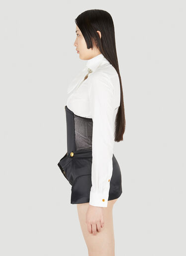 Vivienne Westwood Corset Super Mini Skirt Black vvw0249011