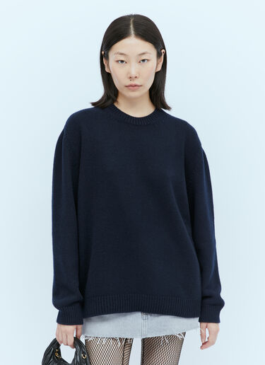 Cashmere Sweater Miu Miu Cashmere Sweater Blue miu0254007