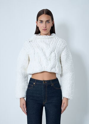 Khaite Ninel Sweater White kha0262005