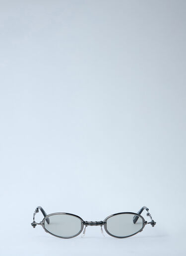 H81 R Gun Sunglasses Kuboraum H81 R Gun Sunglasses Light Grey kub0364001