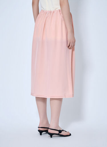 LN-CC® - Toteme: Fluid Silk Skirt - Pink Toteme Fluid Silk Skirt Pink tot0265015