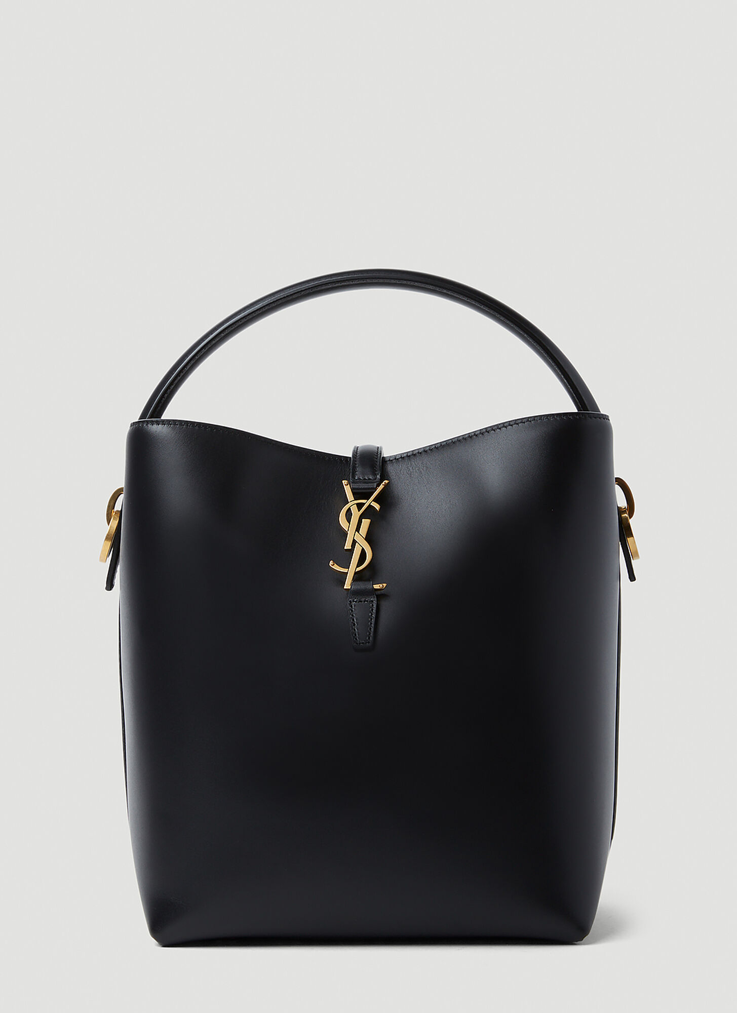 Shop Saint Laurent Le 37 Handbag In Black